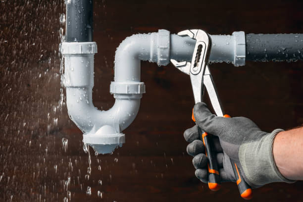 Professional Drain Cleaning technician working in Newton, KS